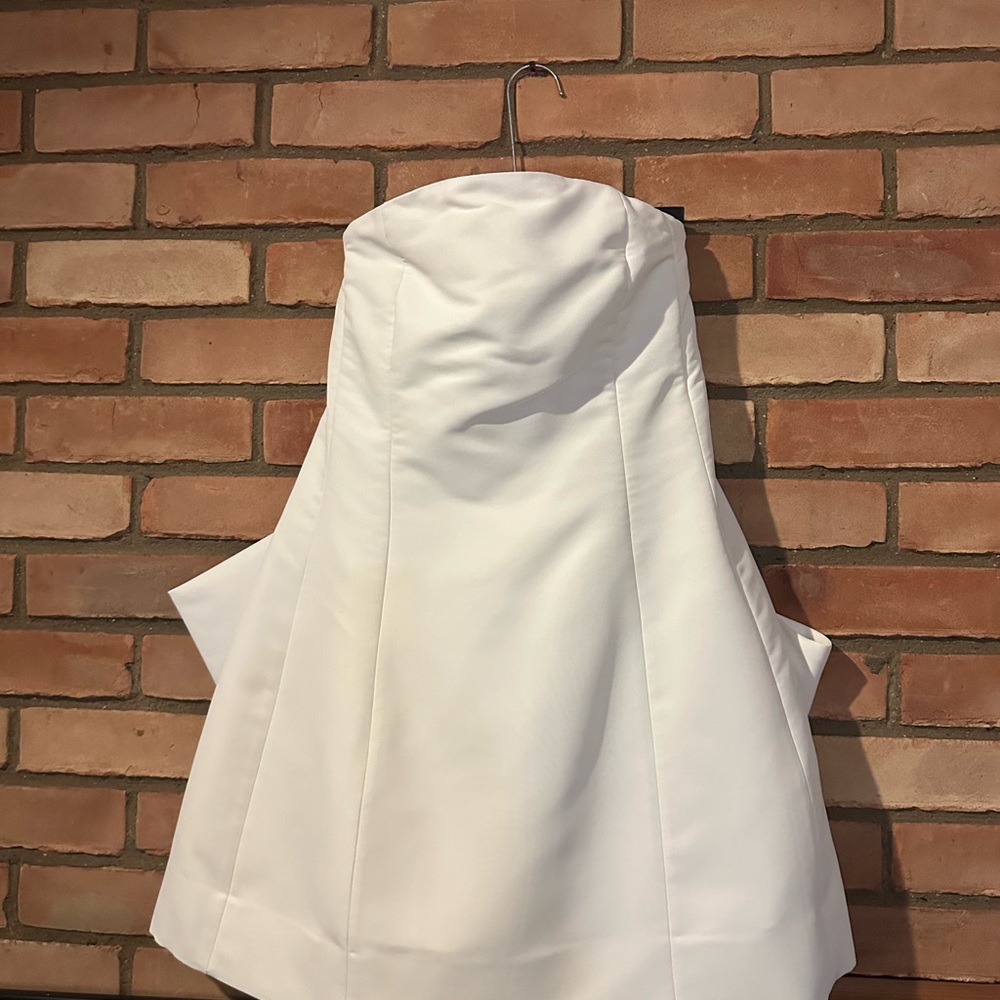 Sachin + Babi White Strapless Dress - Picture 2 of 7